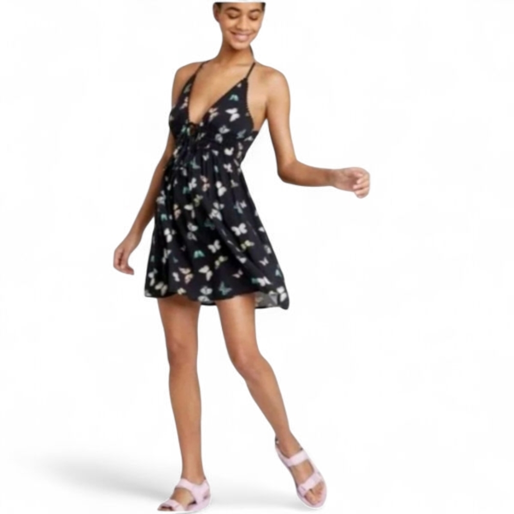🆕️ Wild Fable Fit & Flare Sleeveless Dress Womens Size Large - Picture 3 of 8